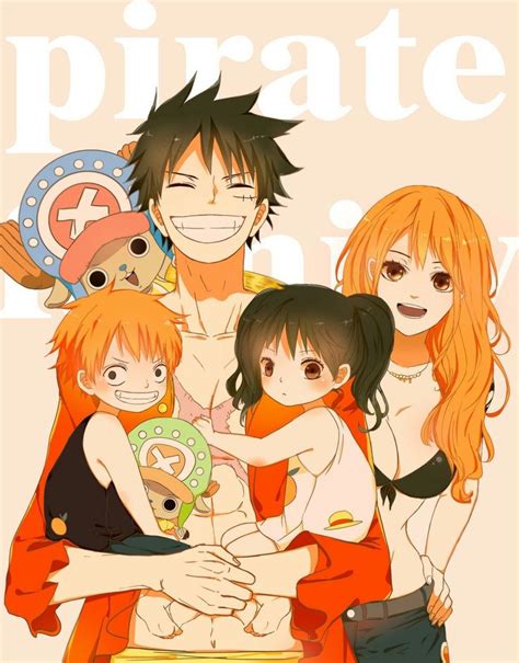 luffy x nami|luffy x nami family.